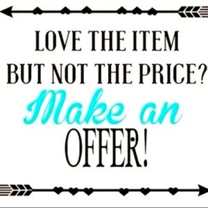 Open to reasonable offers! 🔥⭐️💕